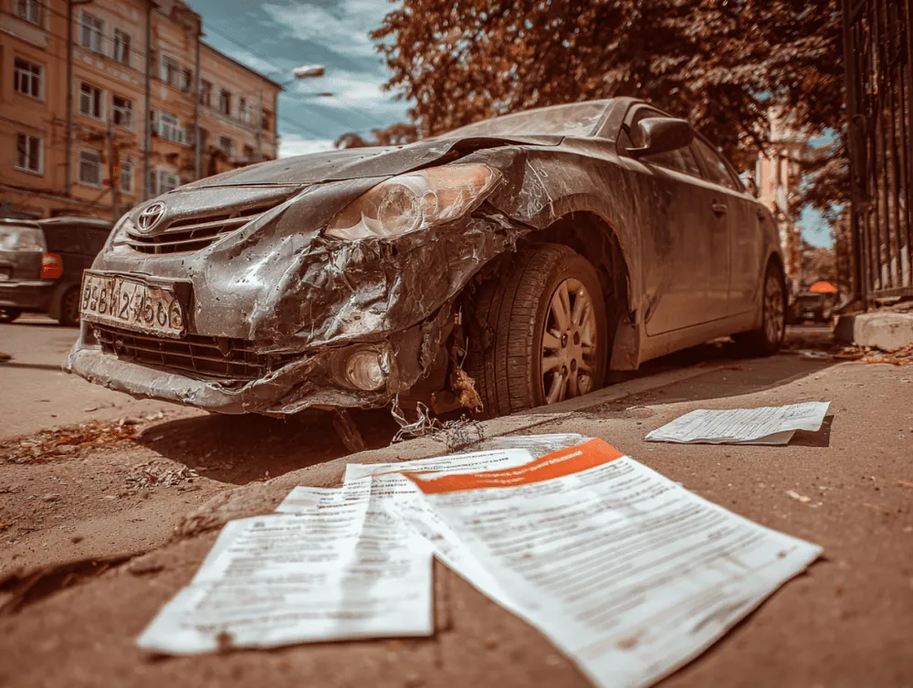 ДТП с автомобилем под арестом, в залоге или корпоративной собственностью