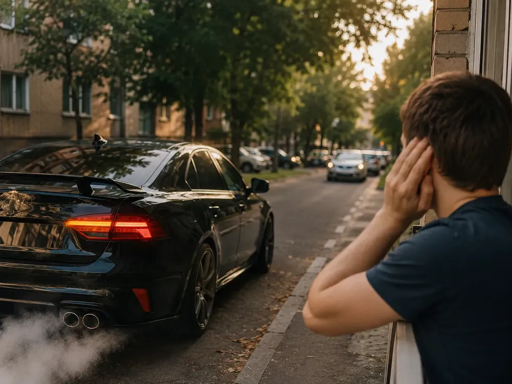 Штрафы за повышенный уровень шума авто предлагают значительно поднять